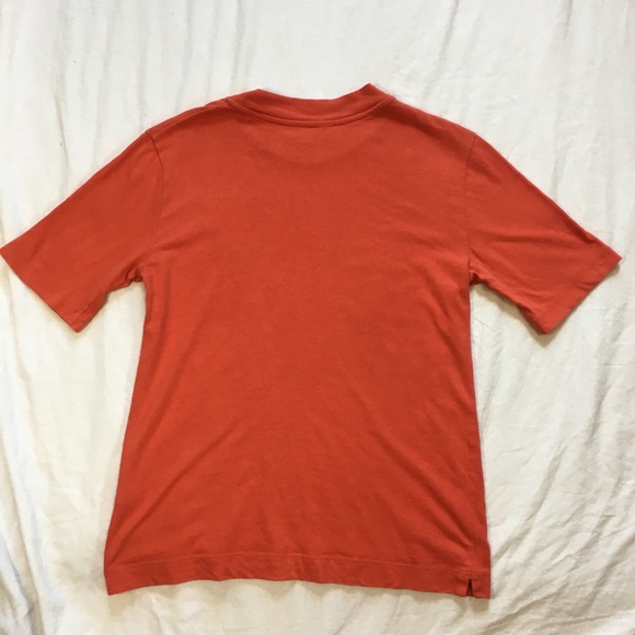 Everlane The Mockneck Tee in Orange, XXS - Picture 5 of 9